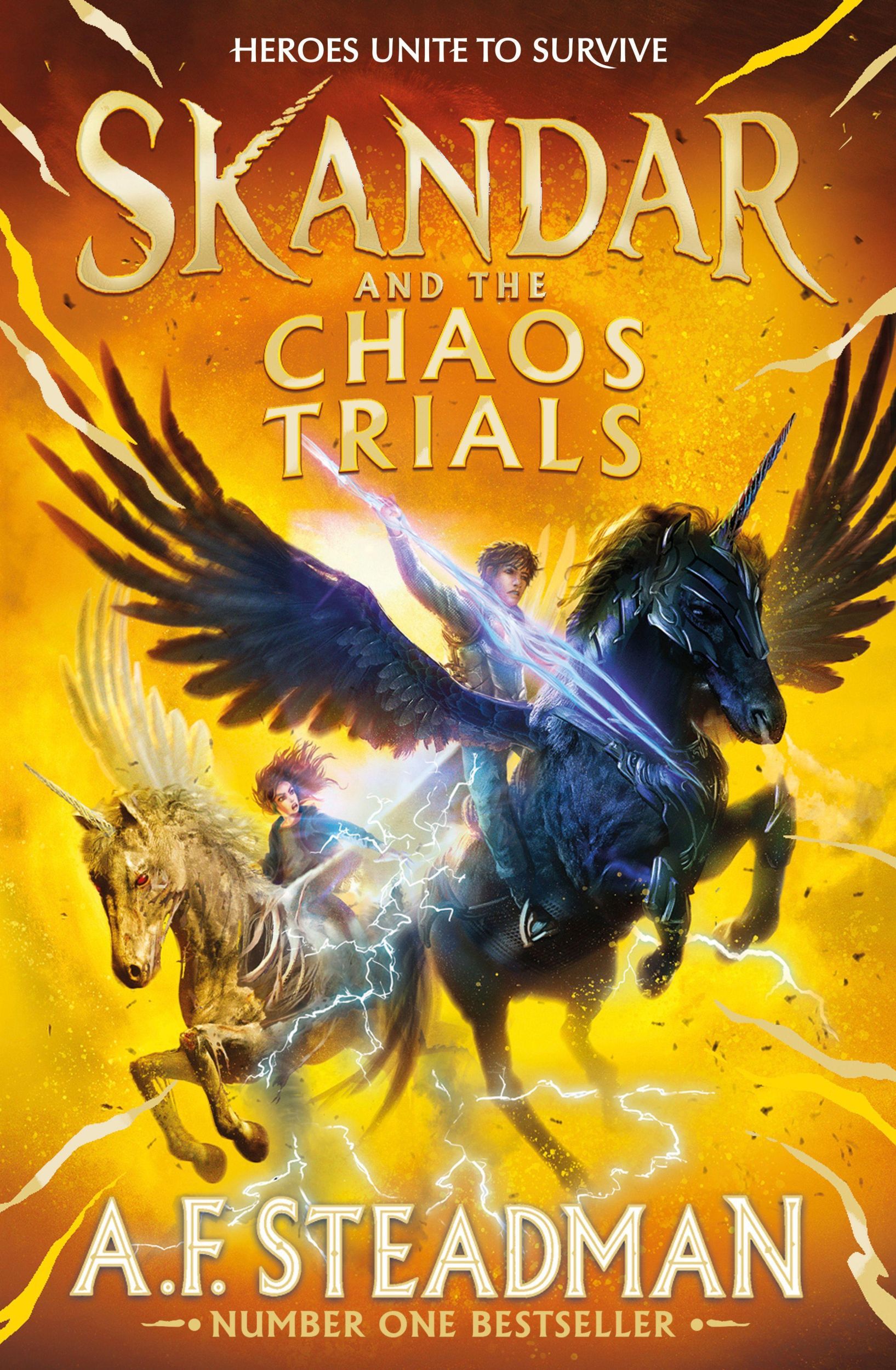 Cover: 9781398502963 | Skandar and the Chaos Trials | A. F. Steadman | Taschenbuch | 416 S.