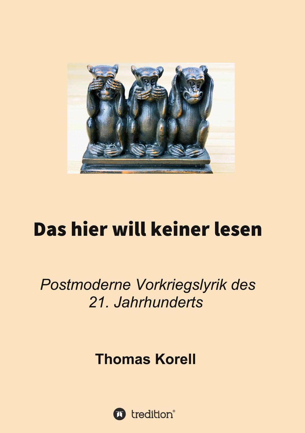 Cover: 9783347361249 | Das hier will keiner lesen | Thomas Korell | Taschenbuch | Paperback