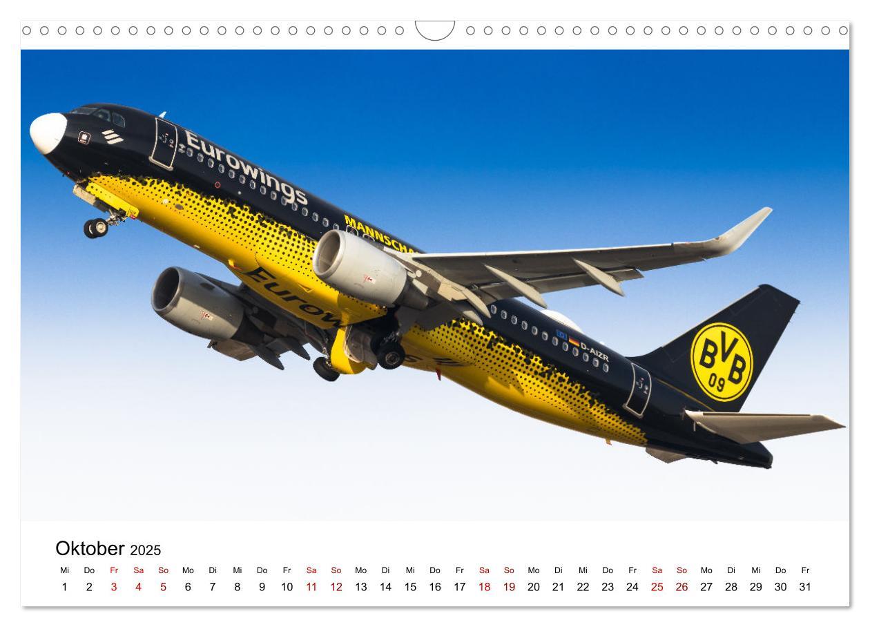 Bild: 9783383853715 | Fliegerträume: 12 Monate, 12 Flugzeuge (Wandkalender 2025 DIN A3...