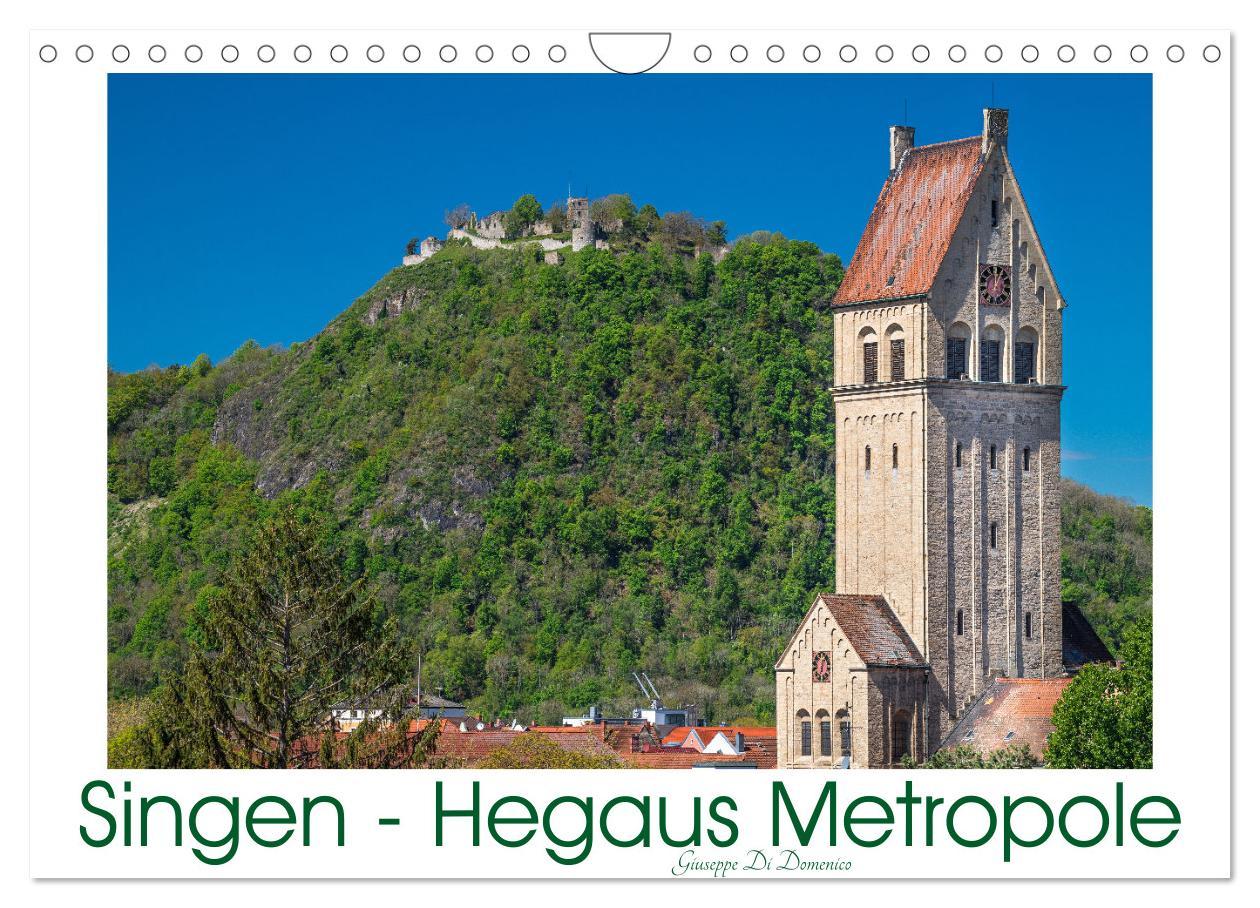 Cover: 9783457142264 | Singen - Hegaus Metropole (Wandkalender 2025 DIN A4 quer), CALVENDO...