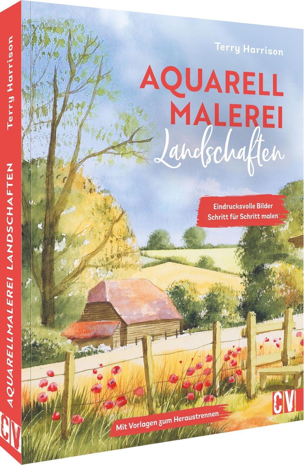 Cover: 9783862304547 | Aquarellmalerei Landschaften | Terry Harrison | Taschenbuch | Deutsch