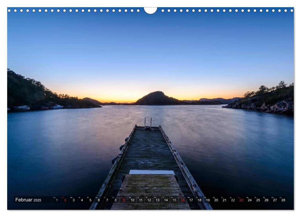 Bild: 9783435538492 | Norwegens Süden (Wandkalender 2025 DIN A3 quer), CALVENDO...