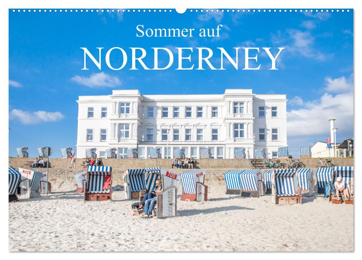 Cover: 9783435076413 | Sommer auf Norderney (Wandkalender 2025 DIN A2 quer), CALVENDO...