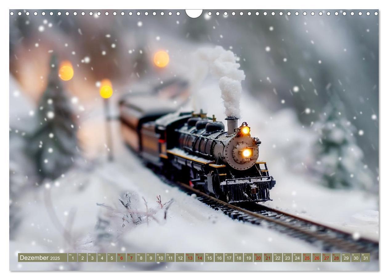 Bild: 9783435940042 | Miniaturwelt Eisenbahn - Zug um Zug ins Abenteuer (Wandkalender...