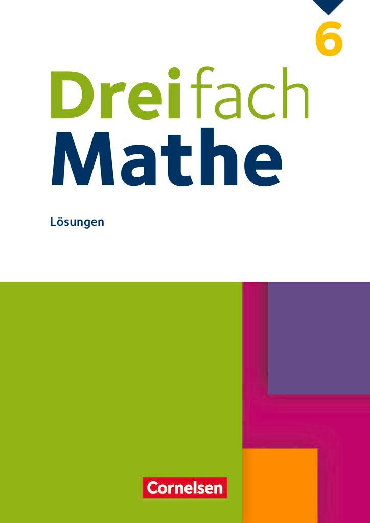 Cover: 9783060436378 | Dreifach Mathe 6. Schuljahr - Lösungen zum Schülerbuch | Loseblatt