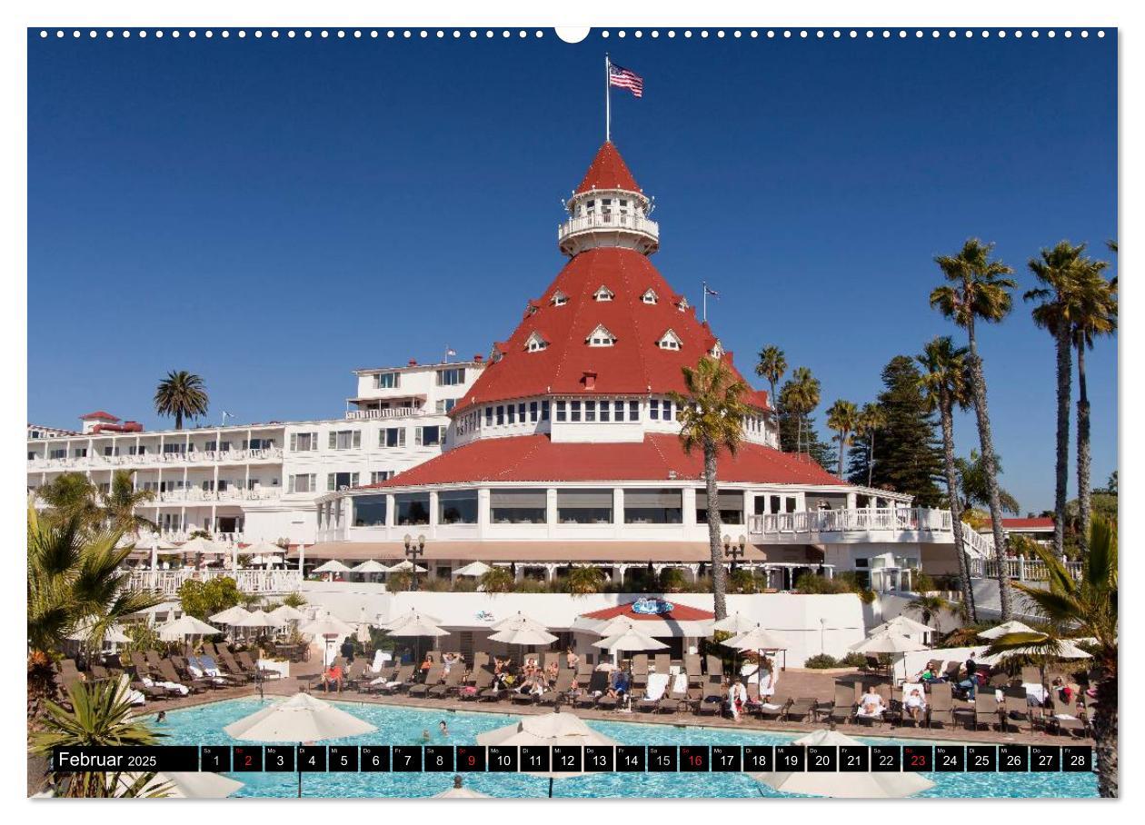 Bild: 9783435739431 | San Diego (Wandkalender 2025 DIN A2 quer), CALVENDO Monatskalender