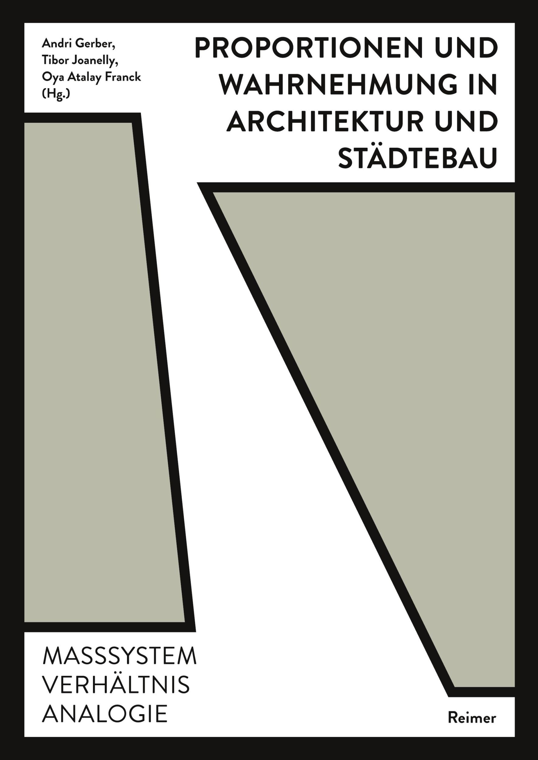 Cover: 9783496015819 | Proportionen und Wahrnehmung in Architektur und Städtebau | Buch