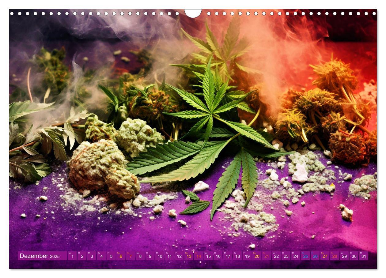 Bild: 9783435696123 | Faszination Cannabis (Wandkalender 2025 DIN A3 quer), CALVENDO...