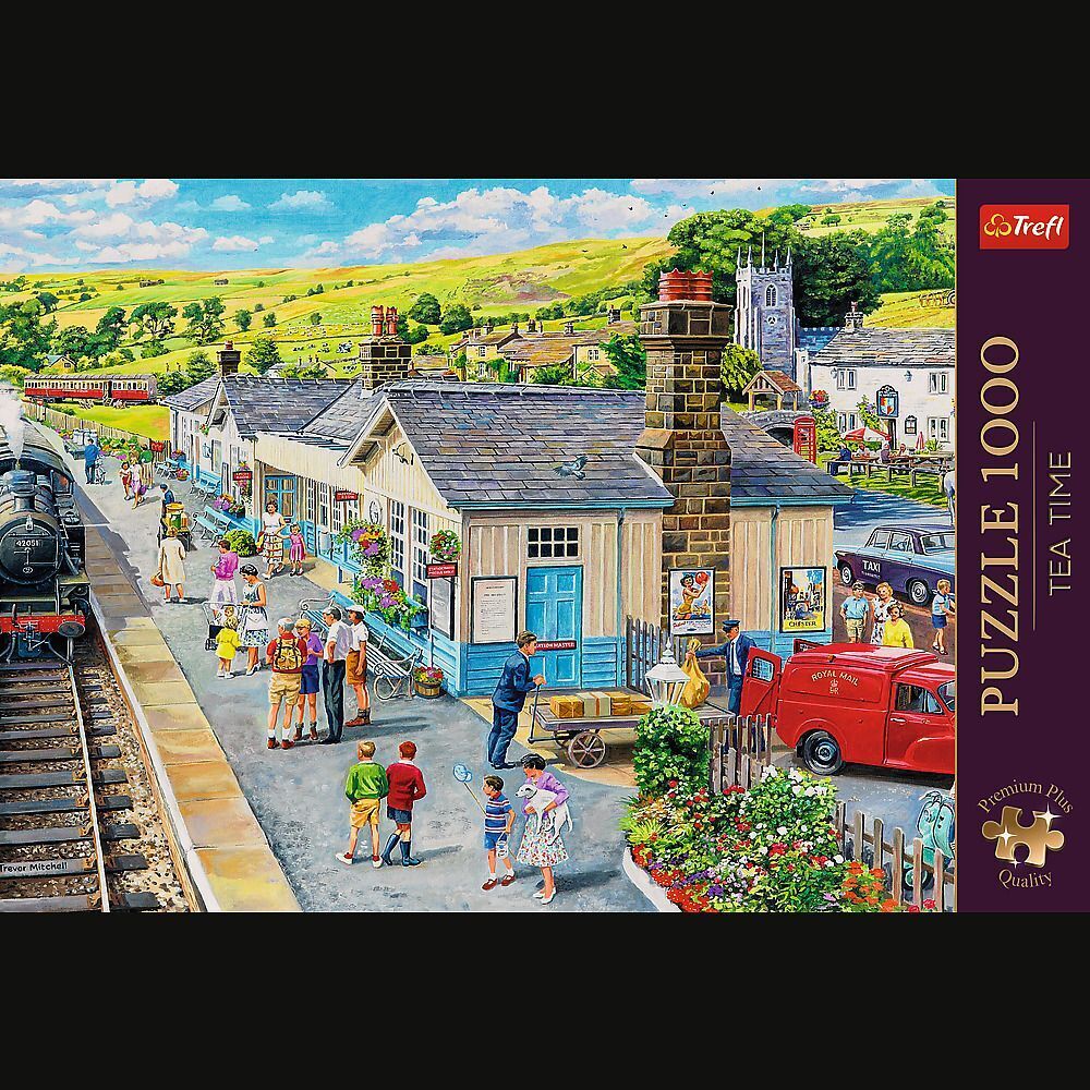 Cover: 5900511108101 | Tea Time: The Village Station | Spiel | In Spielebox | 10810 | Trefl