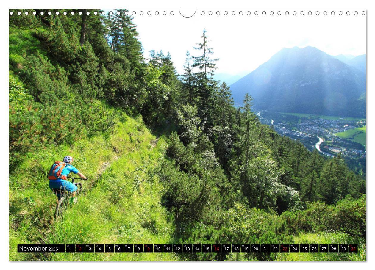 Bild: 9783435353767 | Mountainbike Traumpfade (Wandkalender 2025 DIN A3 quer), CALVENDO...