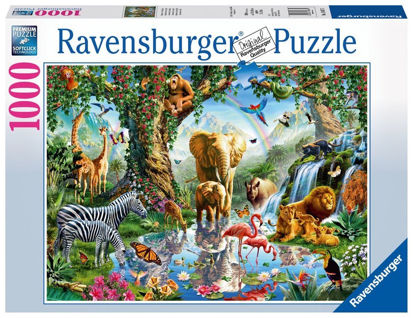 Cover: 4005556198375 | Abenteuer im Dschungel (Puzzle) | Spiel | In Spielebox | 19837 | 2018