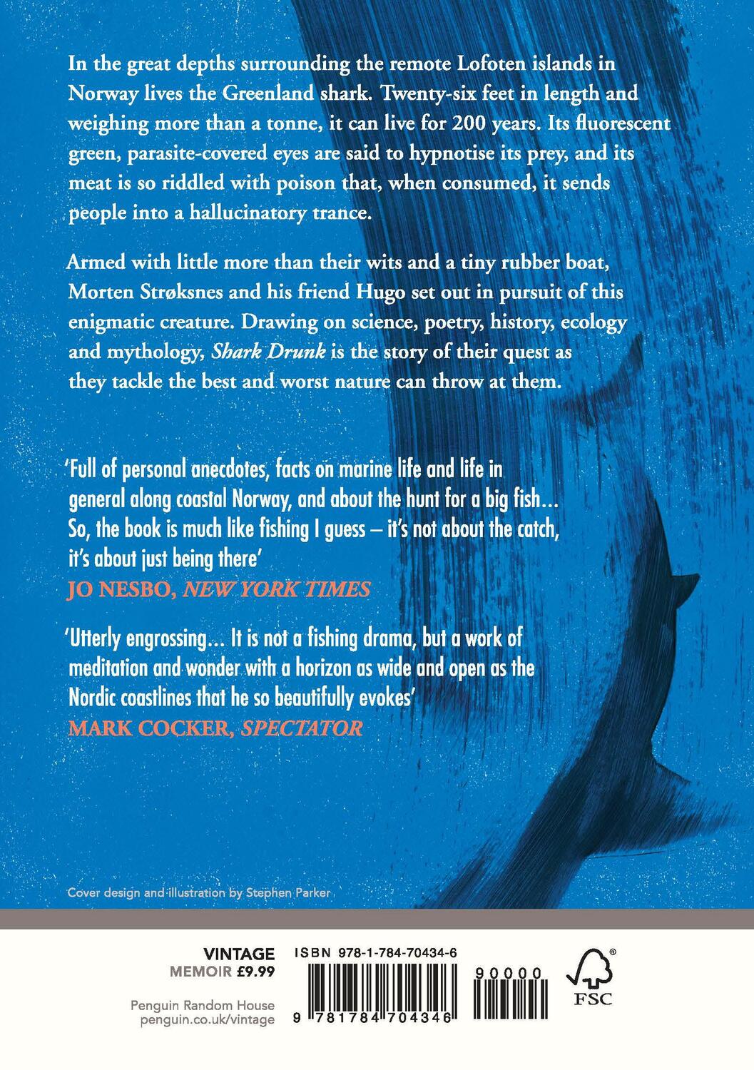 Rückseite: 9781784704346 | Shark Drunk | Morten Stroksnes | Taschenbuch | Englisch | 2018