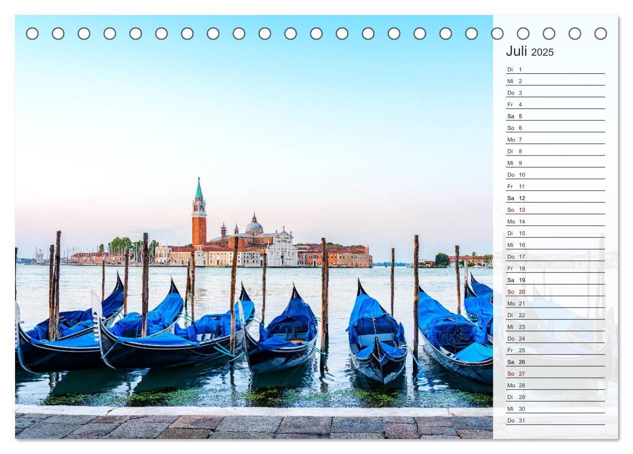 Bild: 9783435314669 | Venedig - Stille Momente (Tischkalender 2025 DIN A5 quer), CALVENDO...