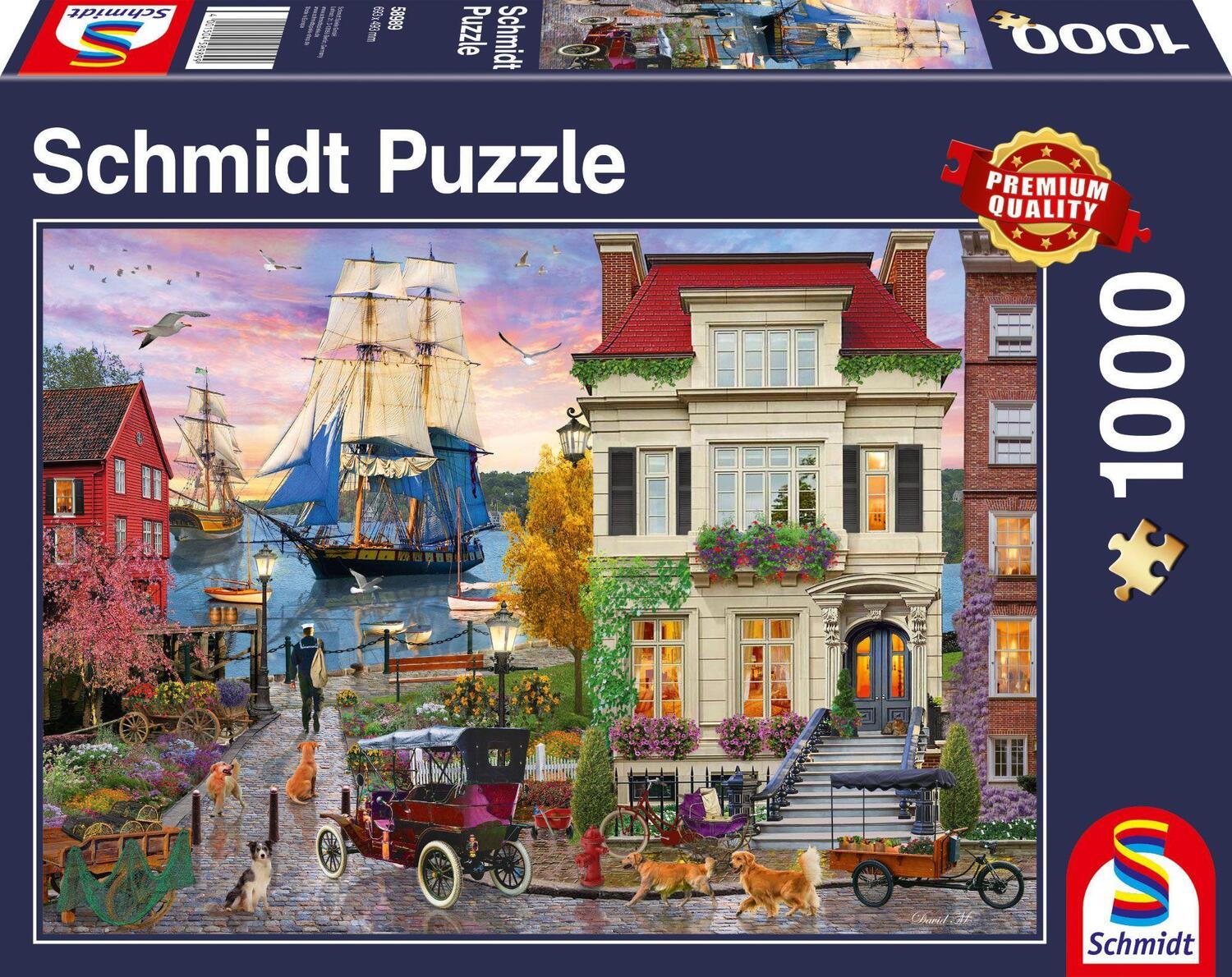 Cover: 4001504589899 | Schiff im Hafen. 1.000 Teile | Erwachsenenpuzzle | Spiel | Deutsch