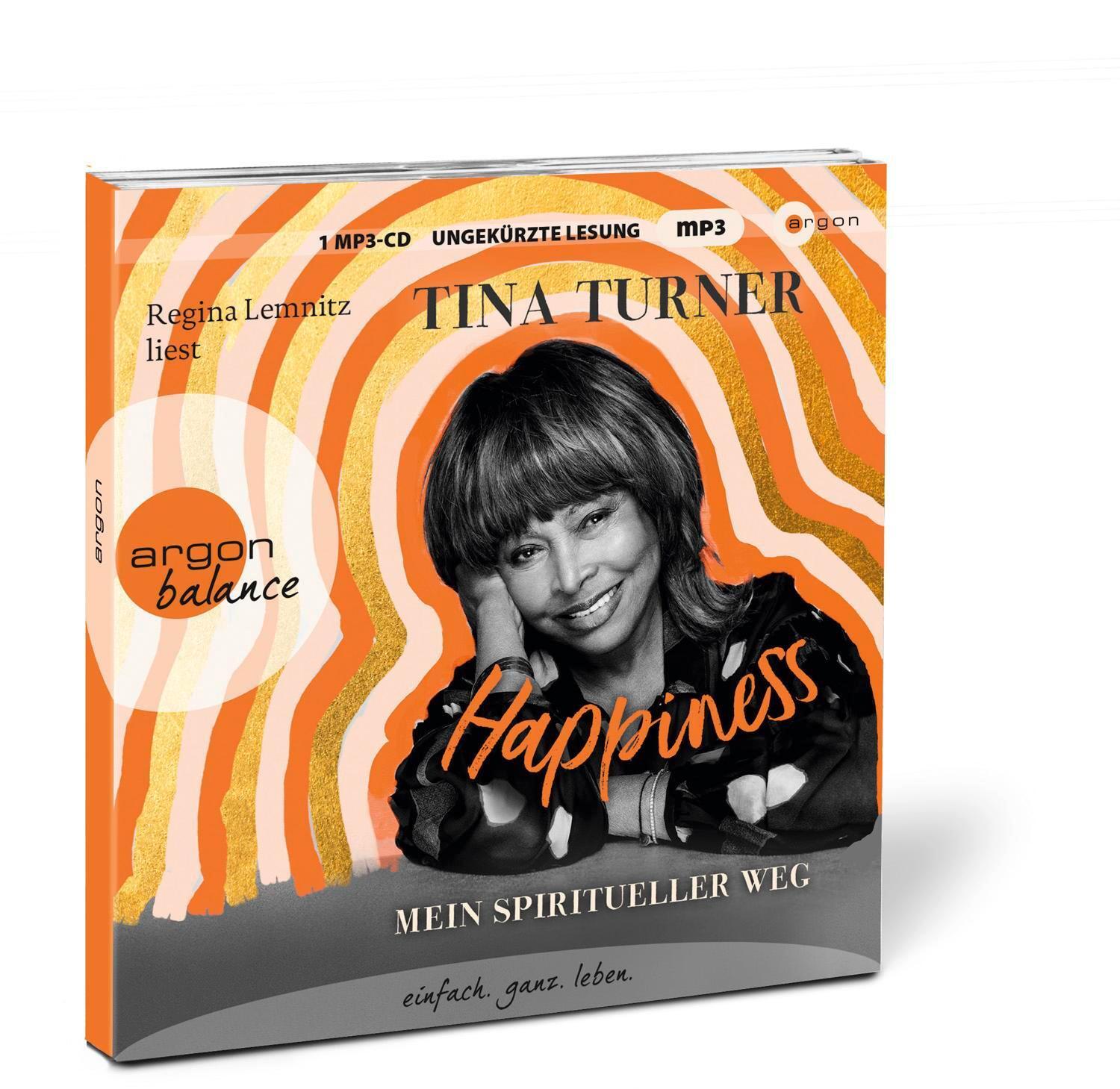 Bild: 9783839882139 | Happiness | Tina Turner | MP3 | 313 Min. | Deutsch | 2020