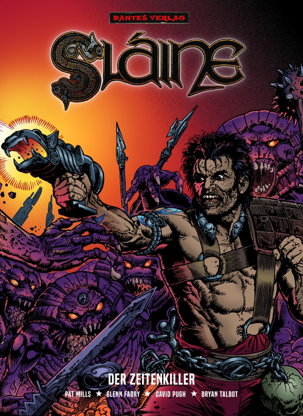 Cover: 9783946952046 | Sláine 3 - Der Zeitenkiller | Sláine 3, Gesamtausgabe | Pat Mills