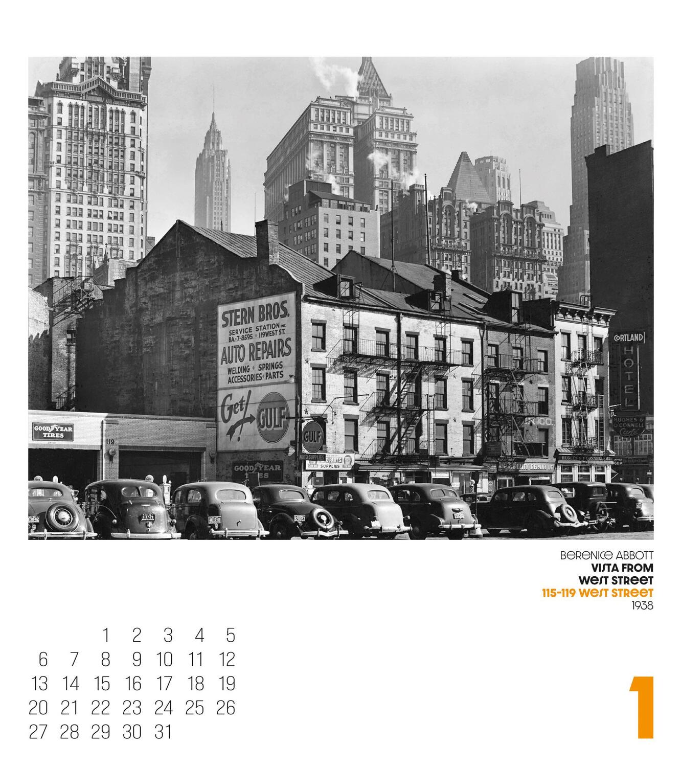 Bild: 9783838425078 | Changing New York Kalender 2025 | Berenice Abbott (u. a.) | Kalender