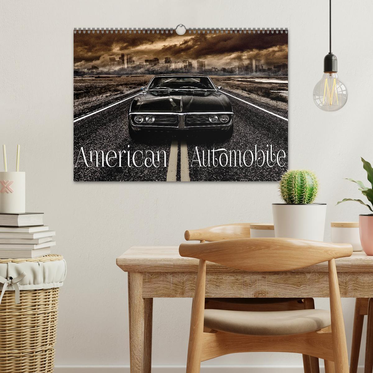 Bild: 9783435408511 | American Automobile (Wandkalender 2025 DIN A3 quer), CALVENDO...