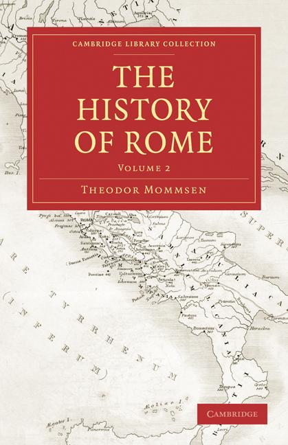 Cover: 9781108009744 | The History of Rome | Theodore Mommsen (u. a.) | Taschenbuch | 2009