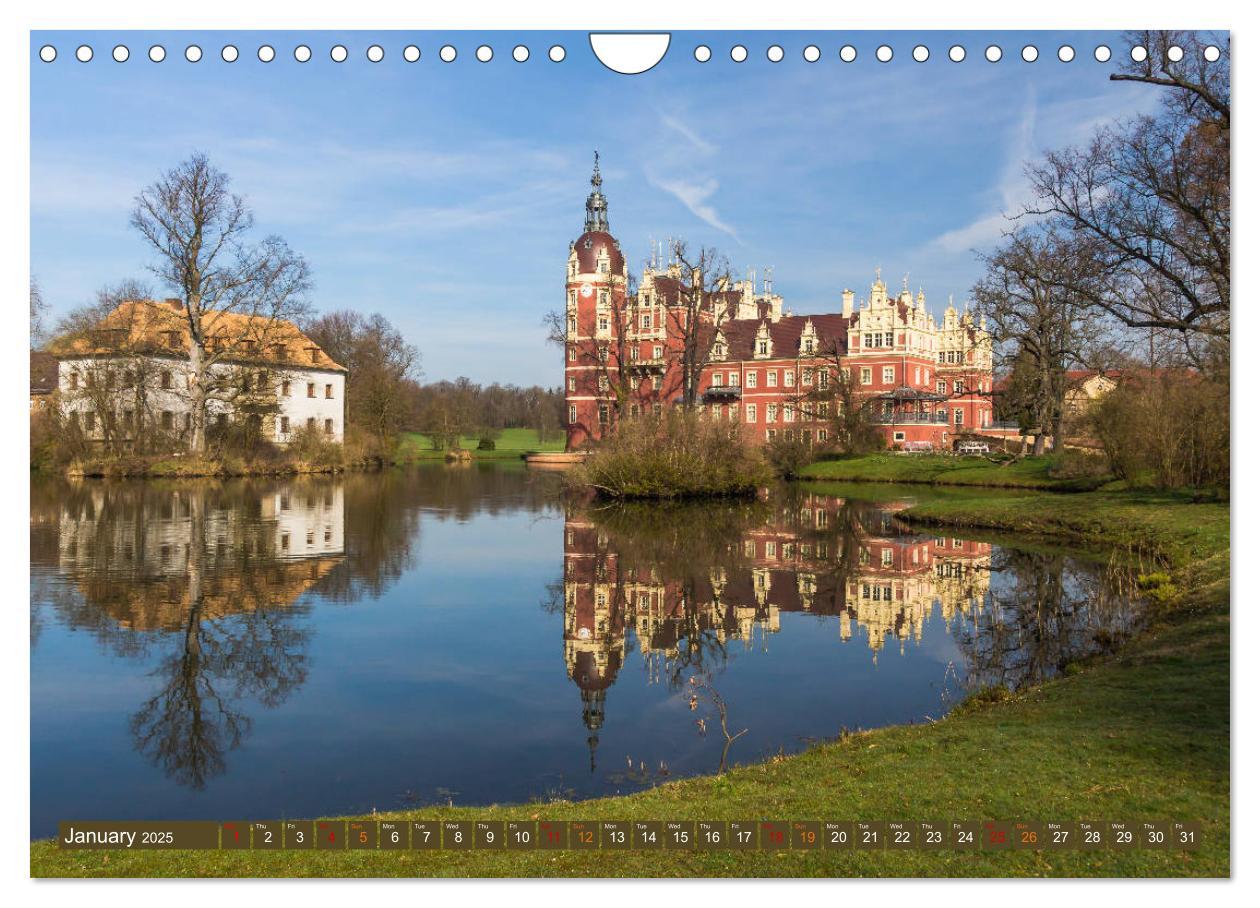 Bild: 9781325988907 | Prince Pueckler Park Bad Muskau (Wall Calendar 2025 DIN A4...