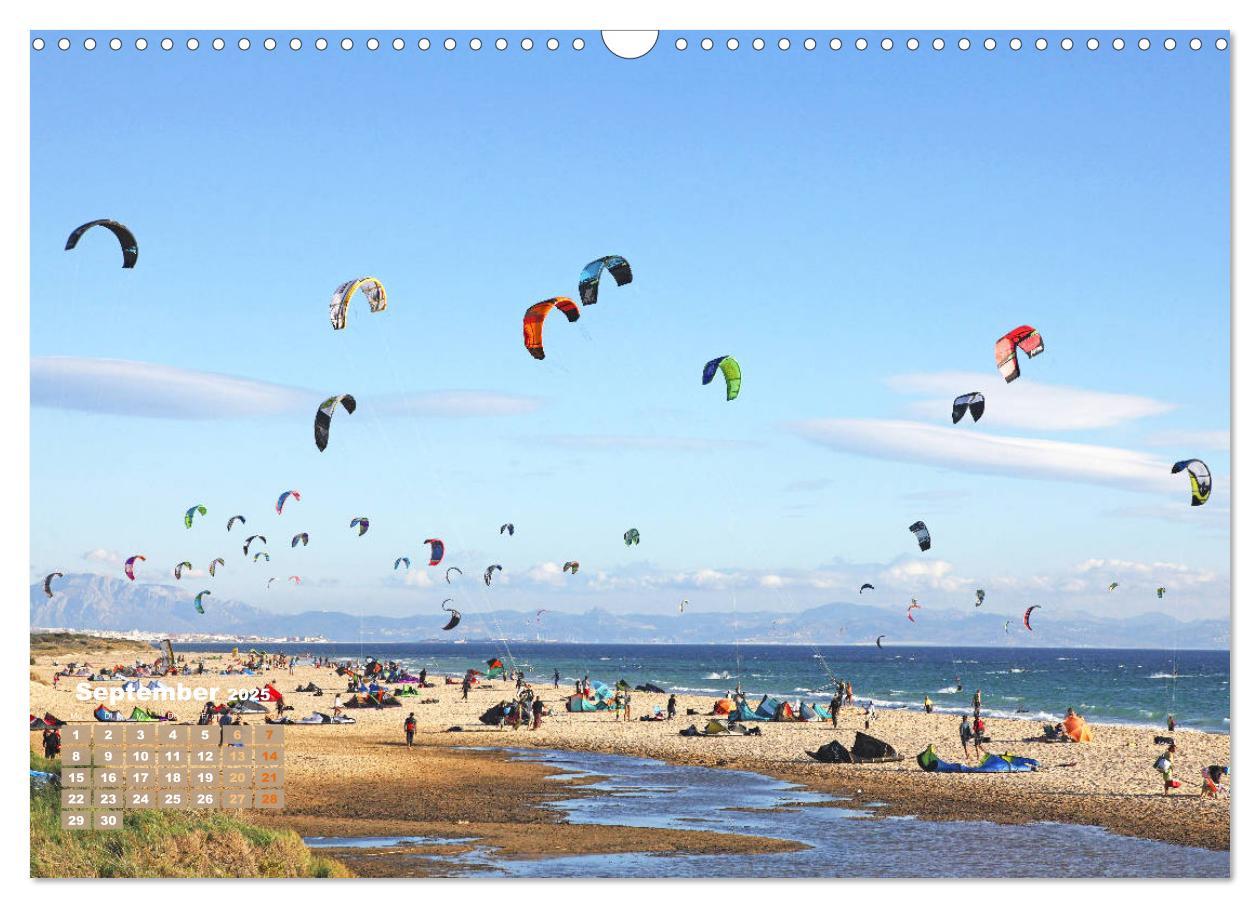 Bild: 9783435119806 | Kitesurfen: Mit Drachen am Meer (Wandkalender 2025 DIN A3 quer),...