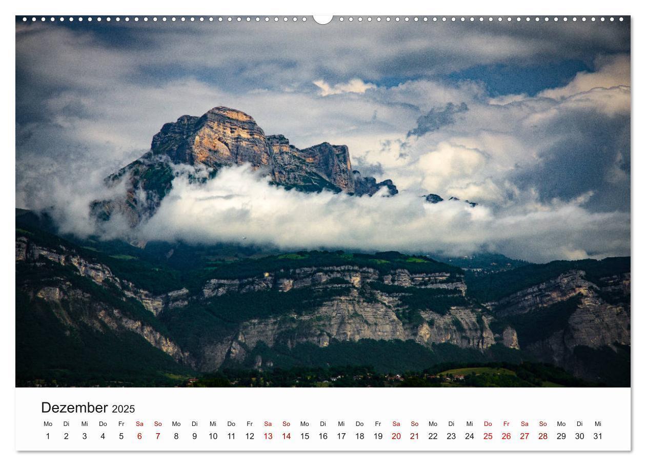 Bild: 9783435332878 | Die Alpen vom Himmel aus gesehen (hochwertiger Premium Wandkalender...