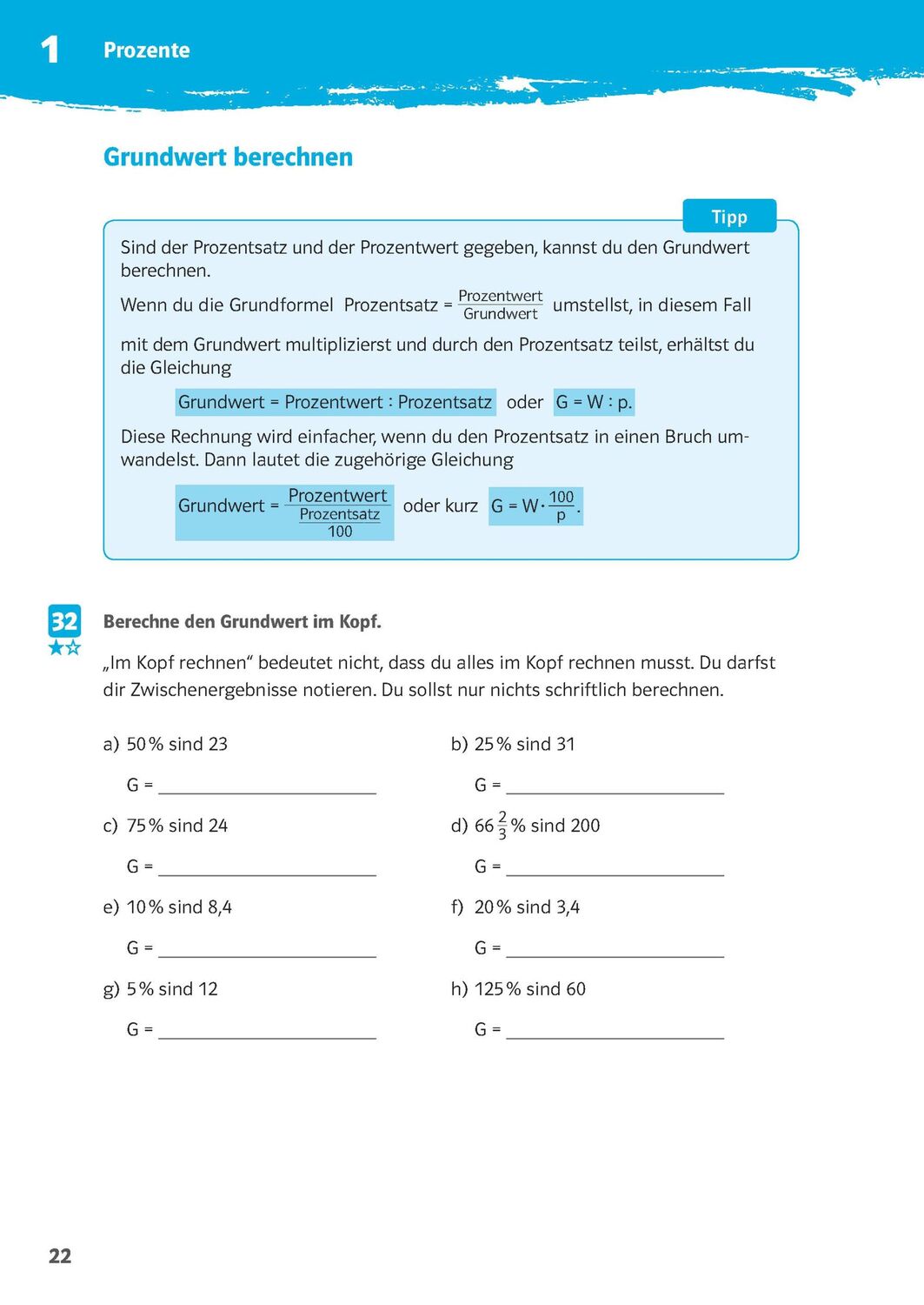 Bild: 9783129273968 | 10-Minuten-Training Prozente und Zinsen. Mathematik 6.-8. Klasse