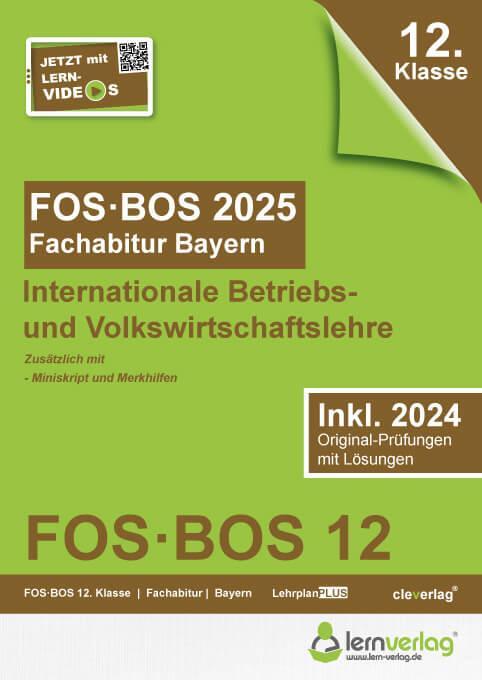 Cover: 9783743001237 | Abiturprüfung FOS/BOS Bayern 2025 Internationale Betriebs- und...