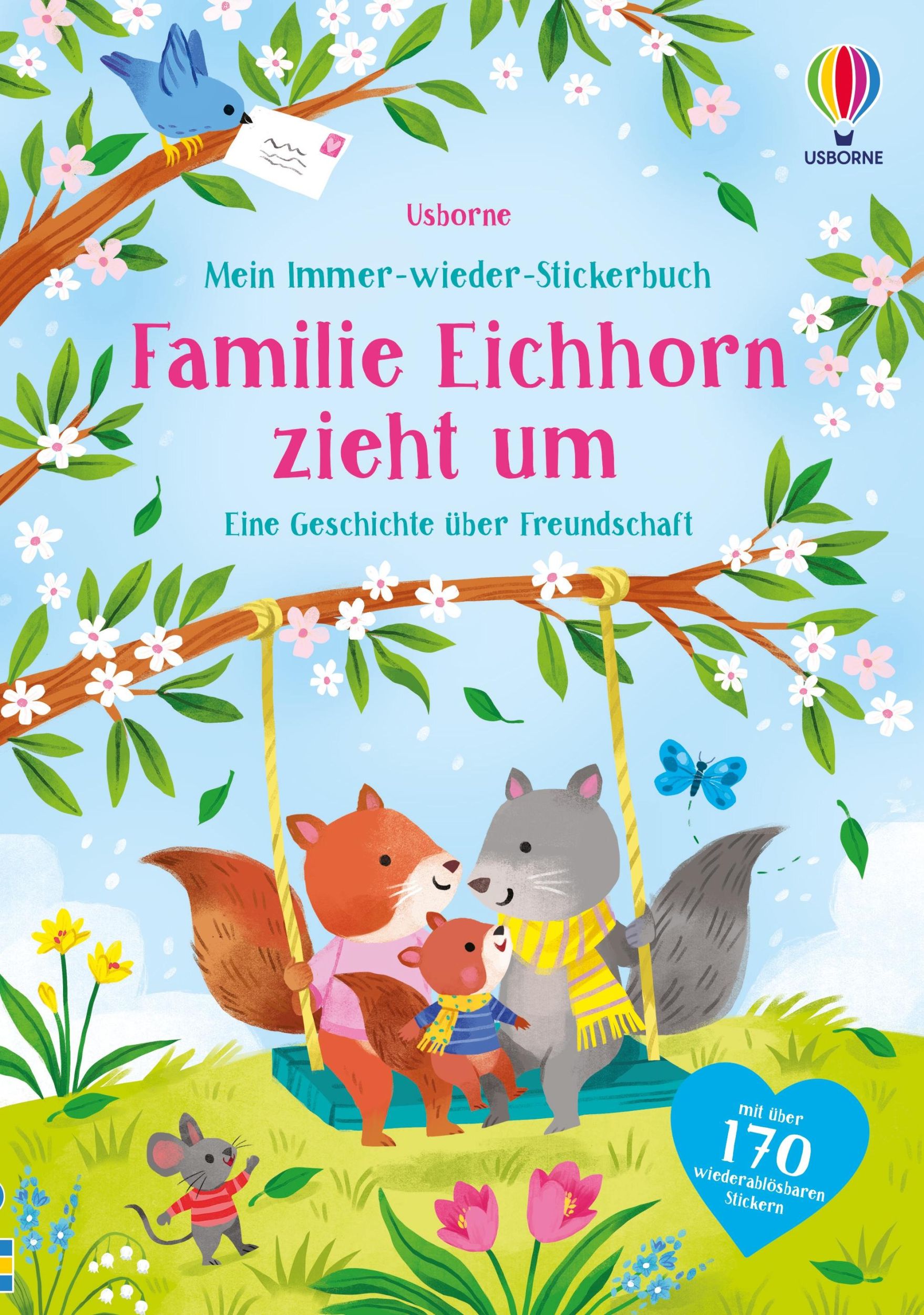 Cover: 9781035703579 | Mein Immer-wieder-Stickerbuch: Familie Eichhorn zieht um | Taschenbuch