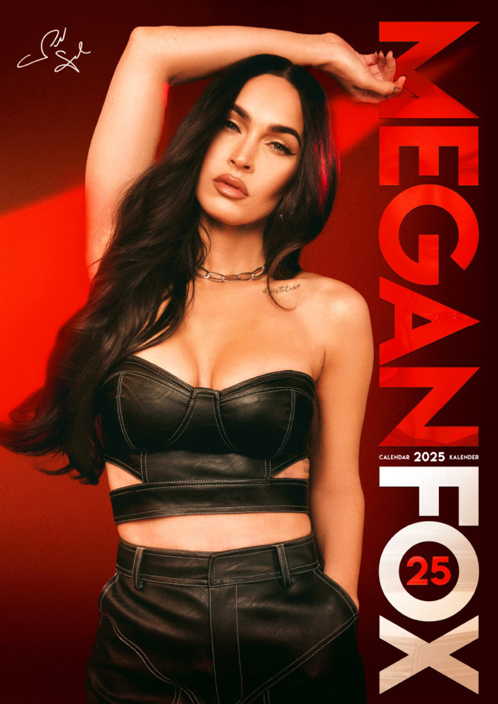 Cover: 9798893610086 | Megan Fox 2025 Kalender | Offizieller Kalender | Kalender | 14 S.