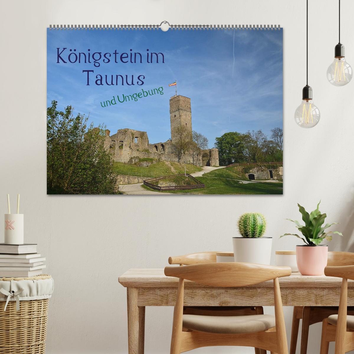 Bild: 9783435527076 | Königstein im Taunus und Umgebung (Wandkalender 2025 DIN A2 quer),...