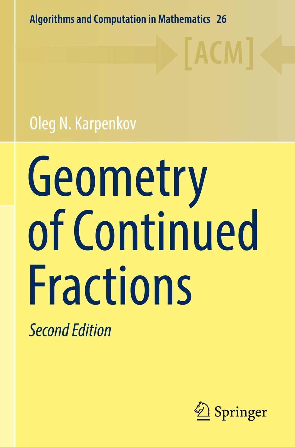 Cover: 9783662652794 | Geometry of Continued Fractions | Oleg N. Karpenkov | Taschenbuch | xx