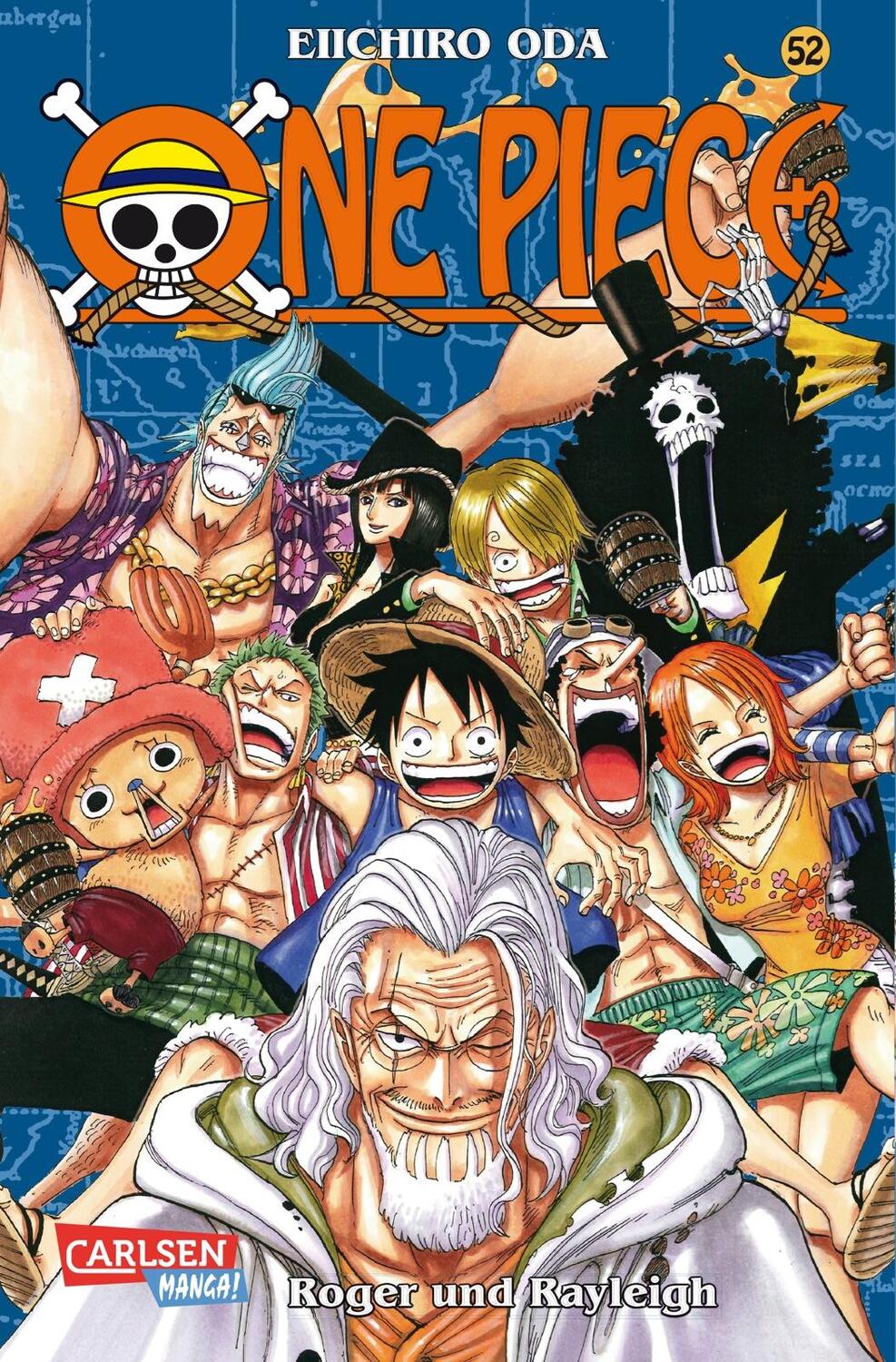 Cover: 9783551758040 | One Piece 52. Roger und Rayleigh | Eiichiro Oda | Taschenbuch | 205 S.