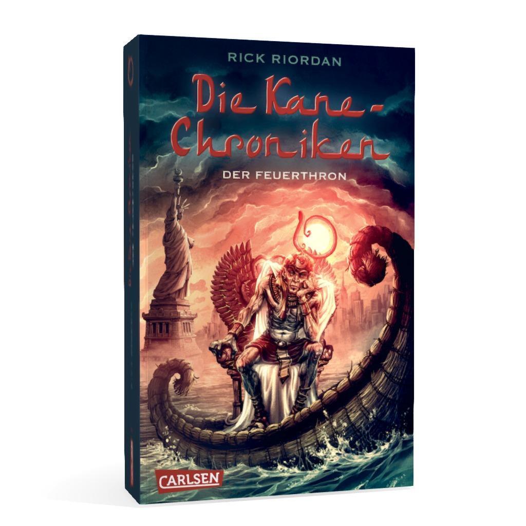 Bild: 9783551314123 | Die Kane-Chroniken 02: Der Feuerthron | Rick Riordan | Taschenbuch