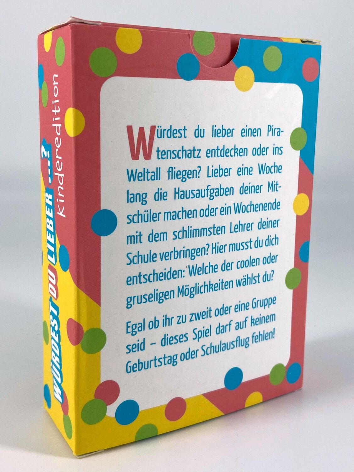 Bild: 9783742314666 | Würdest du lieber ...? - Die Kinderedition | Spiel | Schachtel | 64 S.