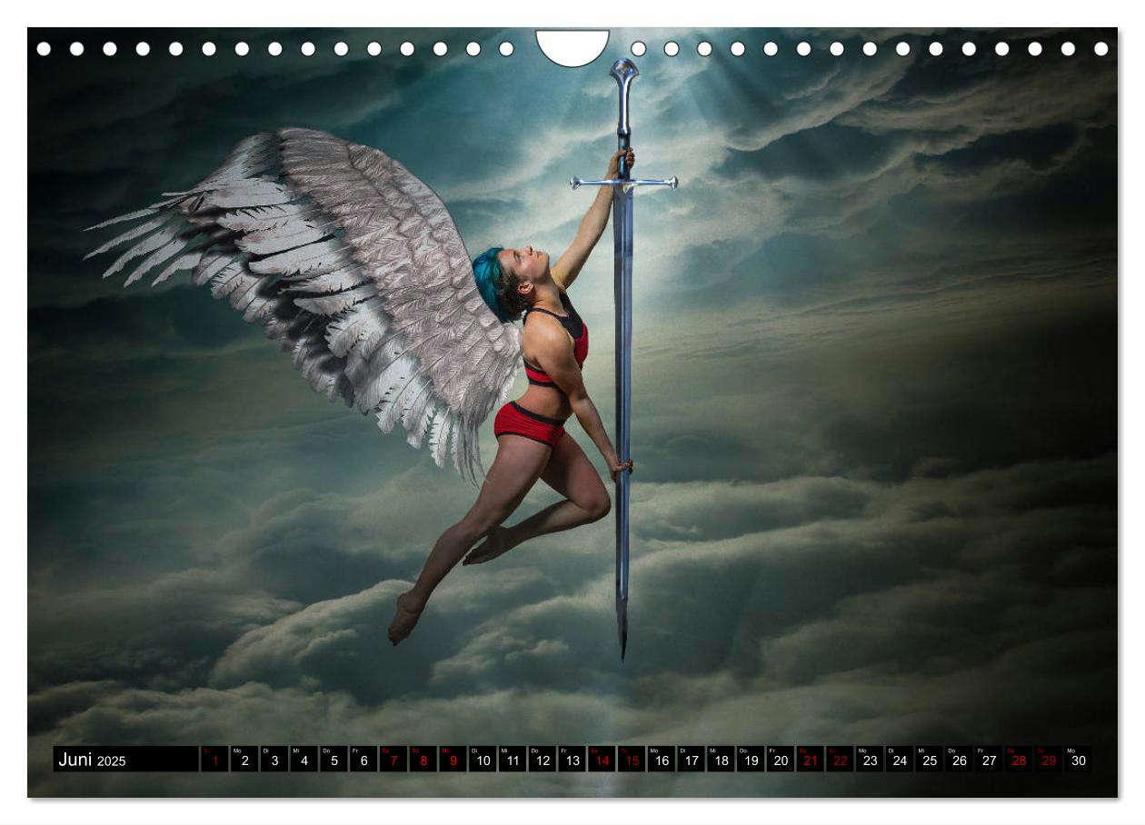 Bild: 9783435387038 | Pole Dance Engel (Wandkalender 2025 DIN A4 quer), CALVENDO...