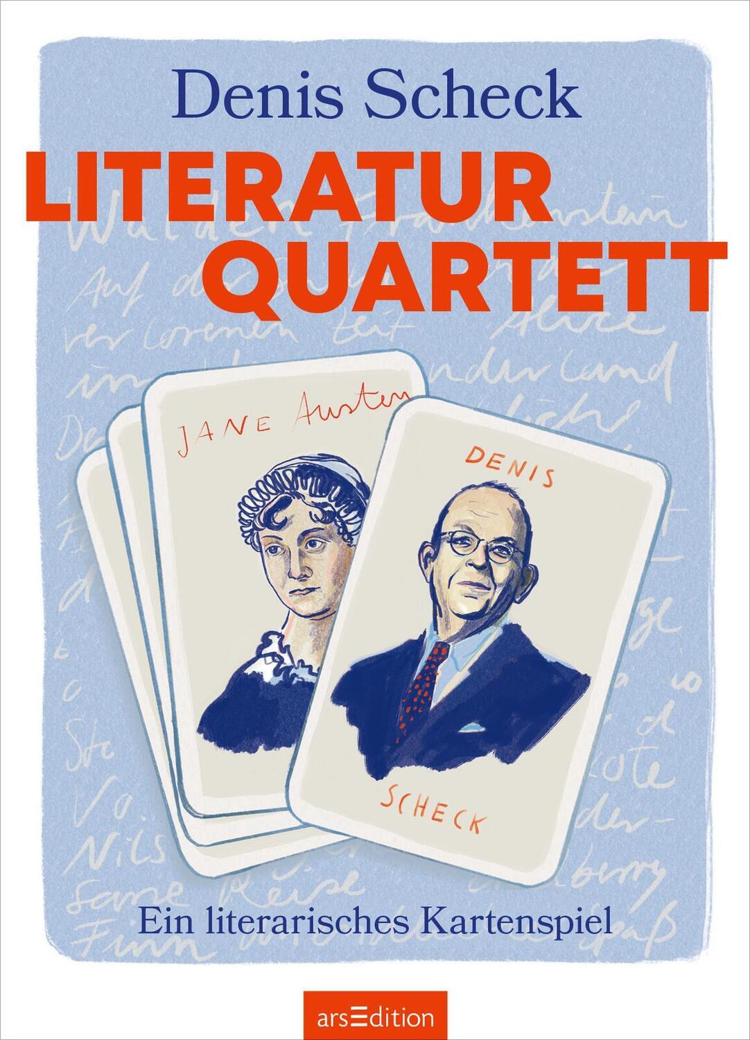 Bild: 4014489131519 | Denis Scheck Literatur-Quartett | Ein literarisches Kartenspiel | Box