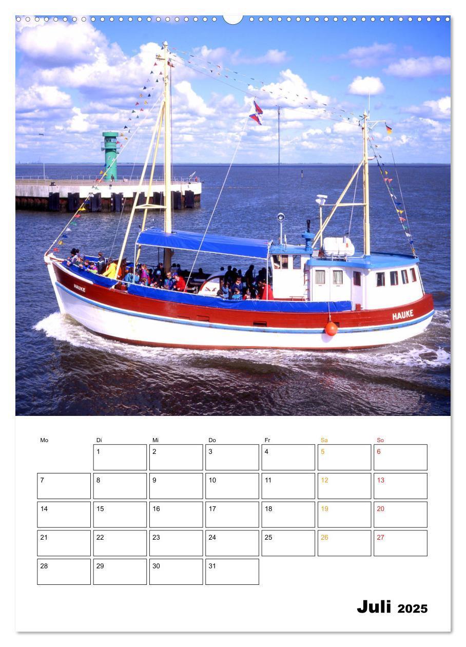 Bild: 9783435976058 | Vielseitiges Büsum (Wandkalender 2025 DIN A2 hoch), CALVENDO...