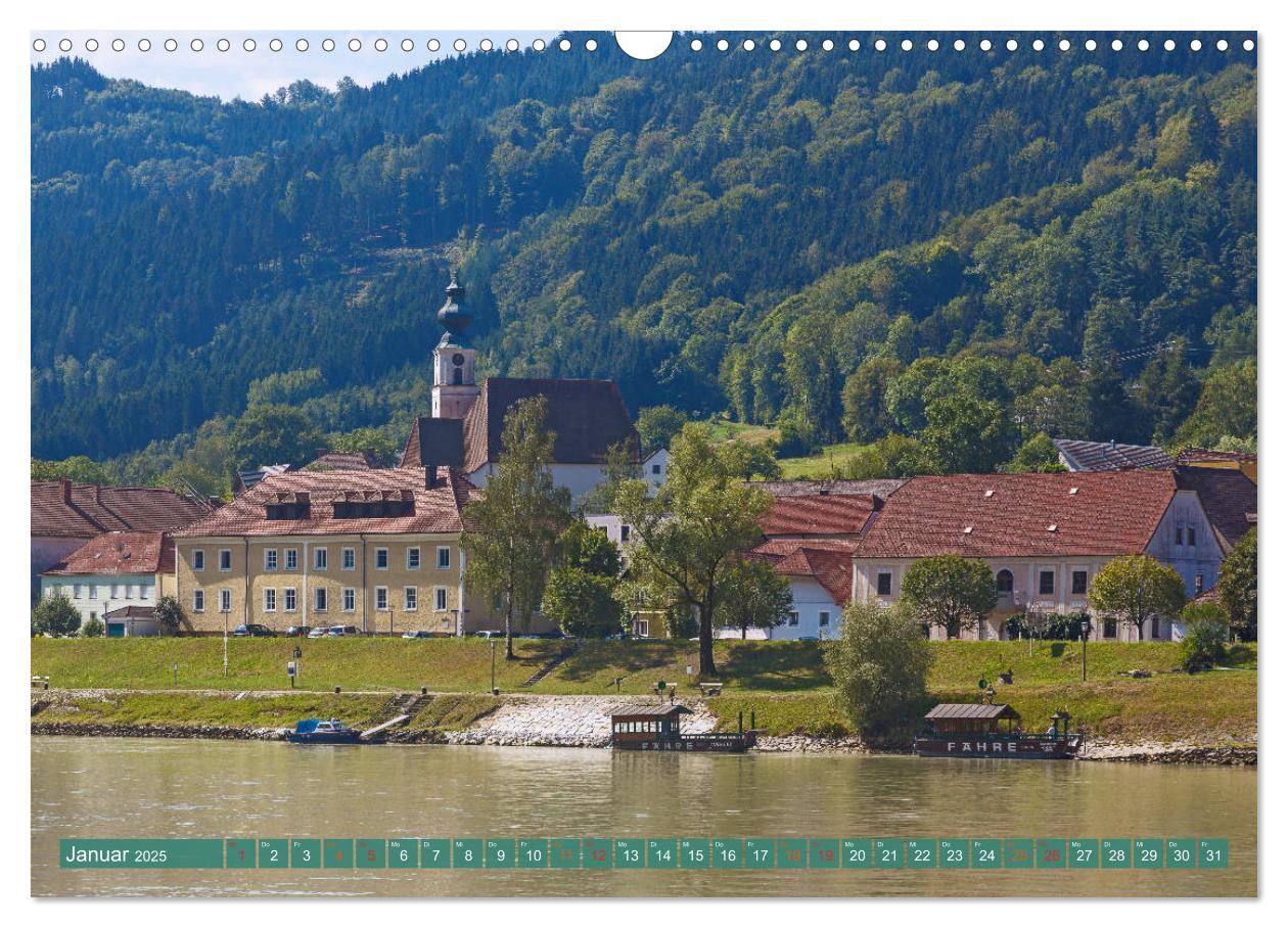 Bild: 9783435291915 | Donauufer im Mühlviertel (Wandkalender 2025 DIN A3 quer), CALVENDO...