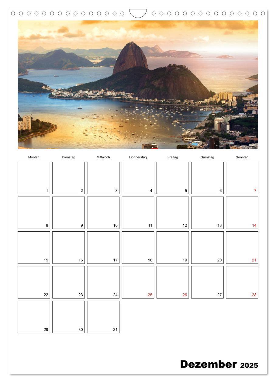 Bild: 9783457014547 | Brasilien. Wo die Sonne wohnt (Wandkalender 2025 DIN A3 hoch),...