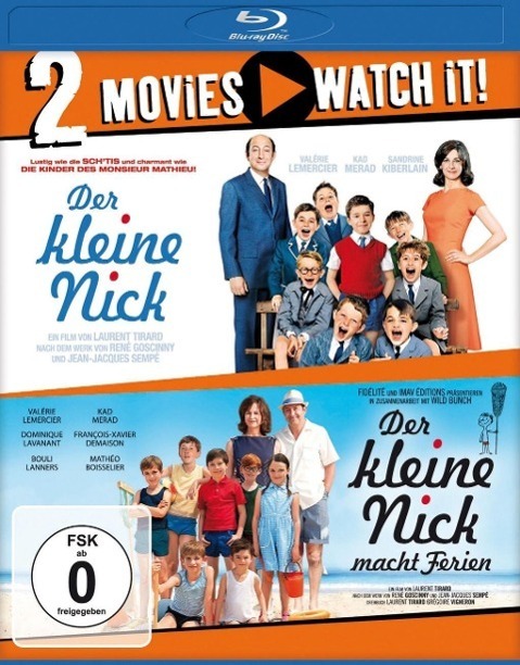 Cover: 888751451896 | Der kleine Nick & Der kleine Nick macht Ferien | 2 Movies | Blu-ray