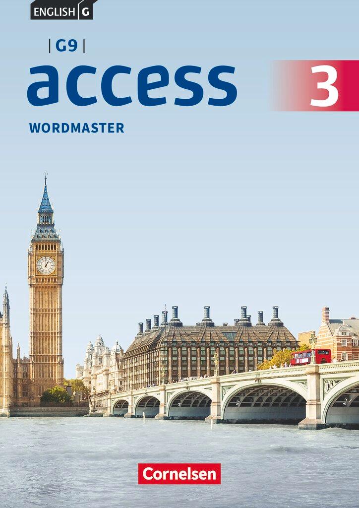 Cover: 9783060364534 | English G Access - G9 - Band 3: 7. Schuljahr - Wordmaster mit Lösungen