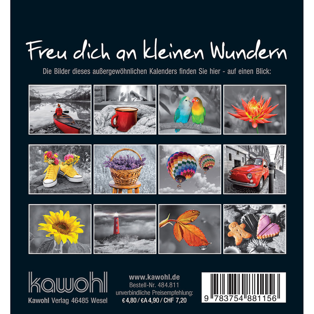 Bild: 9783754881156 | Freu dich an kleinen Wundern 2025 | Kalender | 14 S. | Deutsch | 2025