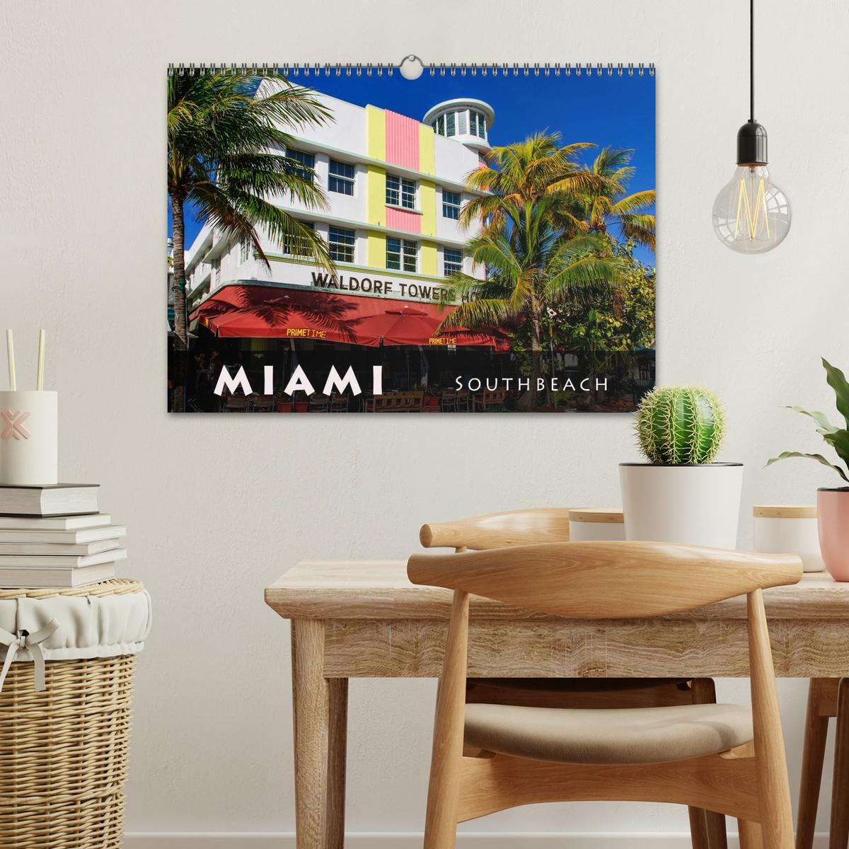 Bild: 9783435707966 | Miami South Beach (Wandkalender 2025 DIN A3 quer), CALVENDO...