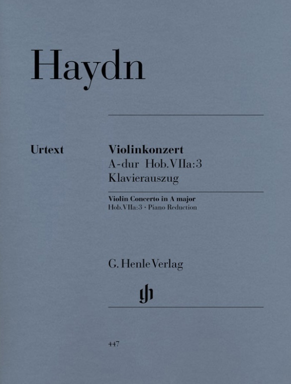 Cover: 9790201804477 | Joseph Haydn - Violinkonzert A-dur Hob. VIIa:3 | Günter Thomas (u. a.)