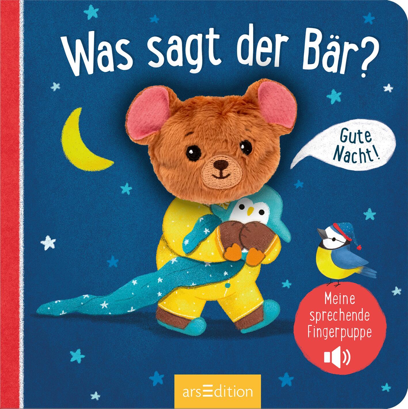 Bild: 9783845862231 | Meine sprechende Fingerpuppe: Was sagt der Bär? | Gute Nacht! | Motzko