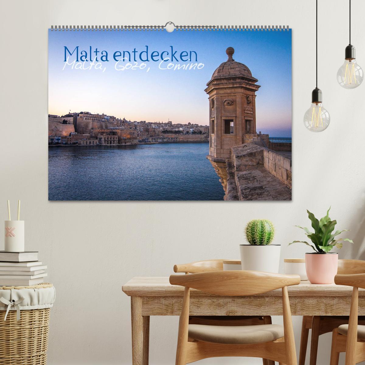 Bild: 9783435328055 | Malta entdecken Malta, Gozo, Comino (Wandkalender 2025 DIN A2...