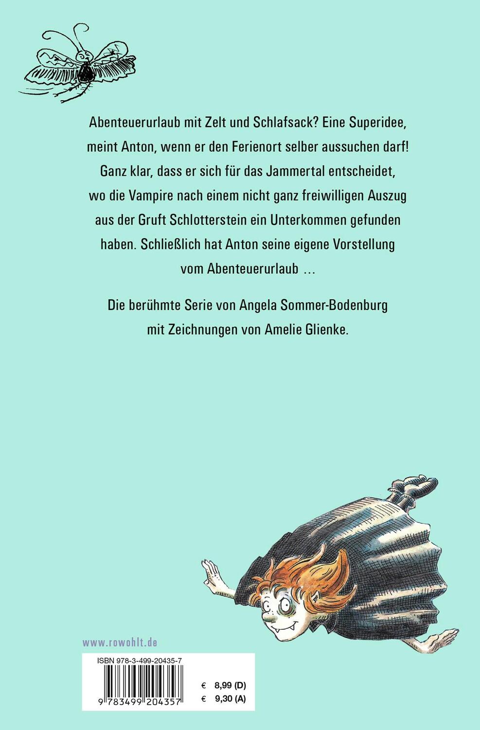 Rückseite: 9783733508173 | Der kleine Vampir im Jammertal | Angela Sommer-Bodenburg | Taschenbuch