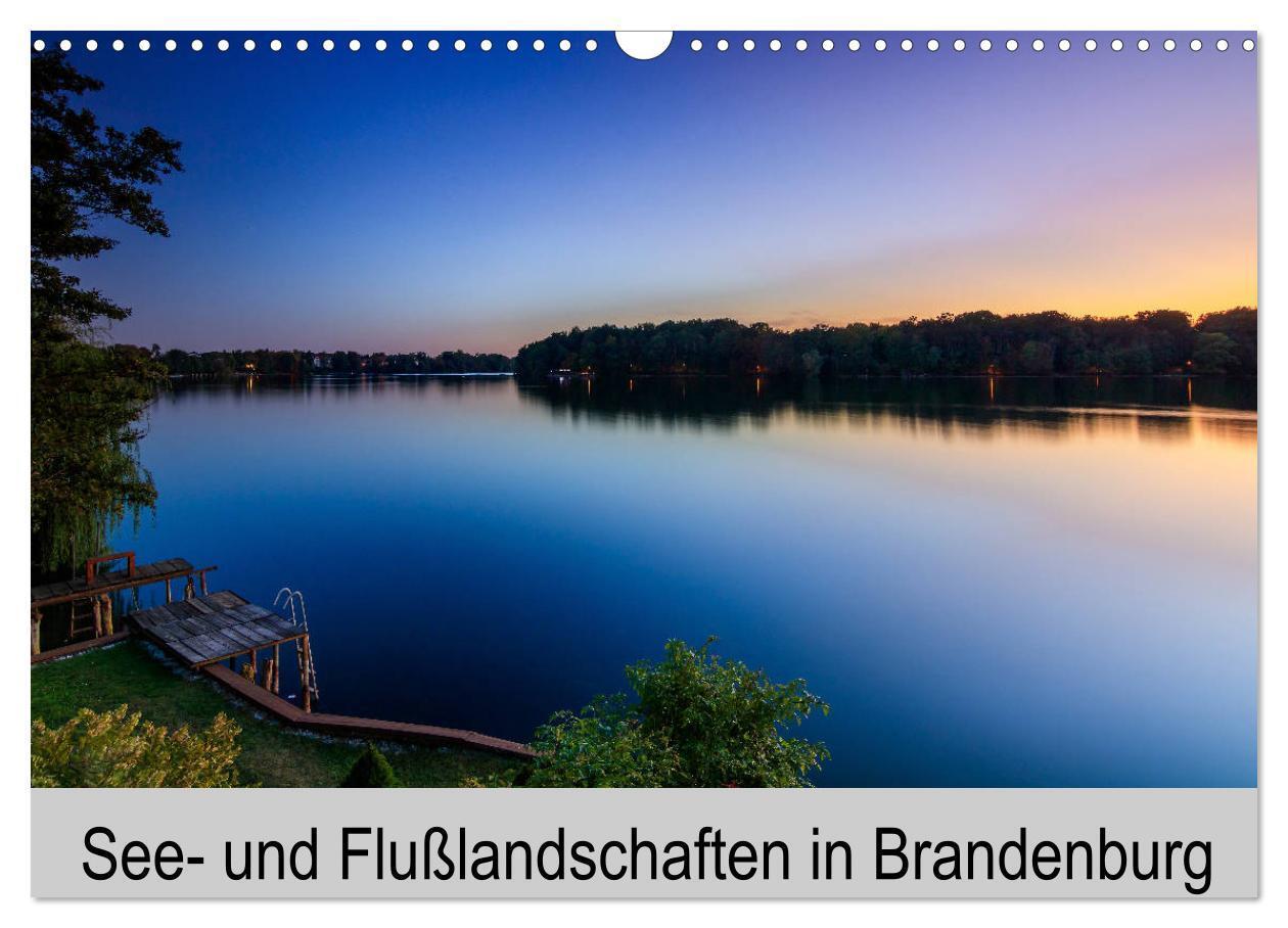 Cover: 9783435418756 | See- und Flußlandschaften in Brandenburg (Wandkalender 2025 DIN A3...