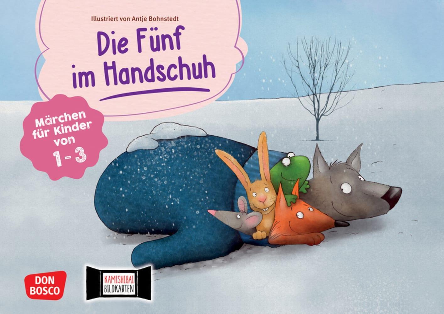 Cover: 4260179516764 | Die Fünf im Handschuh. Kamishibai Bildkartenset | Antje Bohnstedt